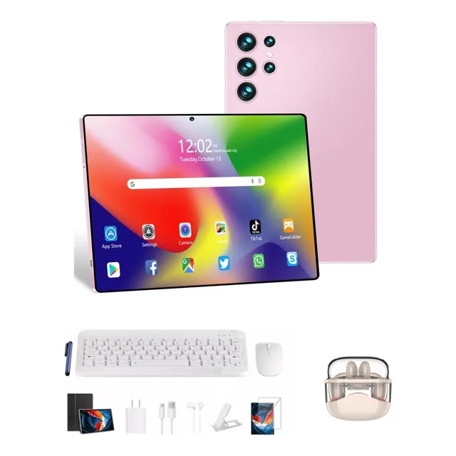 S10 Tablet  Con Sim Card 11.6 8gb +256gb Android 13 Deiaao