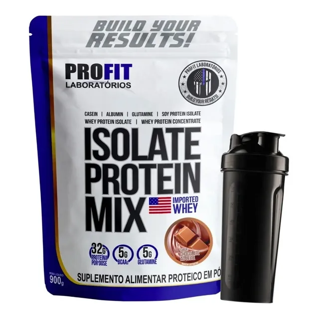 Suplemento En Polvo Isolate Protein Mix Proteínas Y Shaker