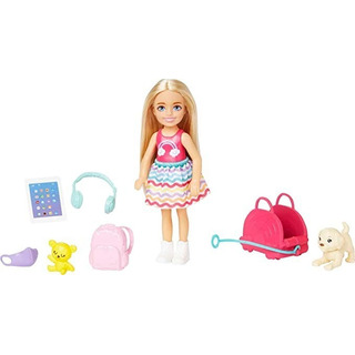 Boneca Barbie Chelsea Viajante Com Acessórios - Mattel Boneca Barbie Chelsea Viajante Com Acessórios - Mattel