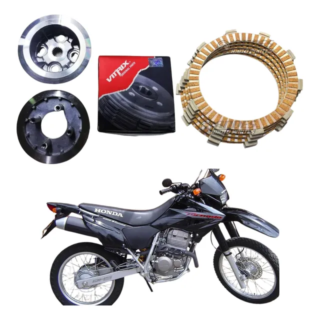 Portadiscos Honda Xr 250 Tornado Y Discos Clutch