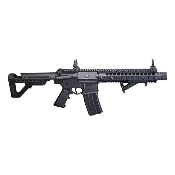 Rifle Ametralladora Co2 Crosman Dpms Full Auto Negro 4.5 Mm