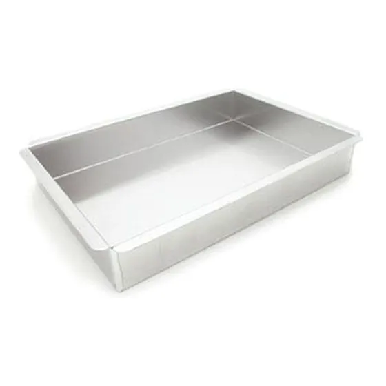 Rectangular Para Tarta Mold Aluminio Oblongo Hornear Casa 9