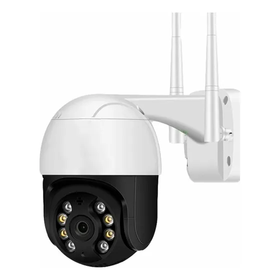 Universal Importaciones Camara Wifi Exterior Inalambrica Ip Full Hd 1080p Kubo Color Blanco