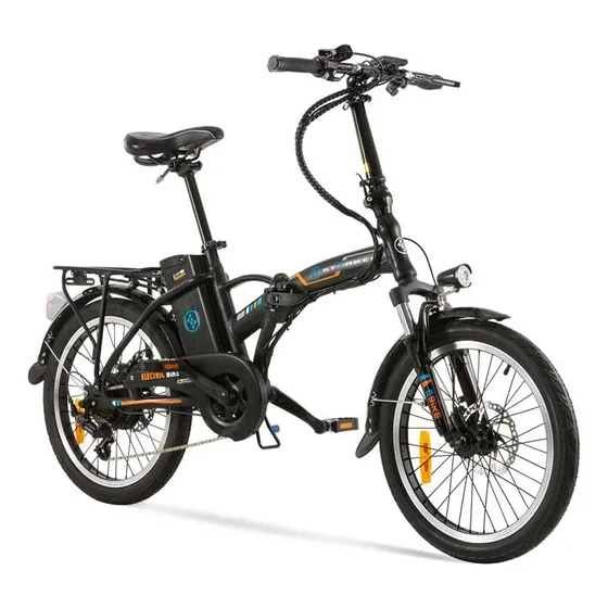 Bicicleta Eléctrica Starker T-flex Alum Negro Naranja 2023 Color Negro/naranja