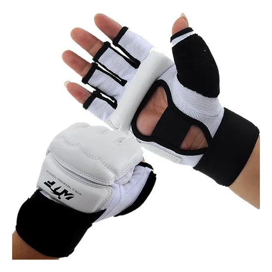 Guantes De Entrenamiento De Taekwondo Blancos