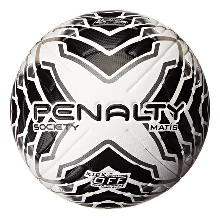 Bola Society Matis Xxiv Cor Branco/preto/chumbo Bola Society Matis Xxiv Cor Branco/preto/chumbo