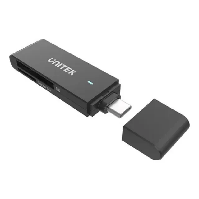 Lector De Memoria Sd Unitek Usb-c 3.0 - Sd, Microsd, Tf, Mmc