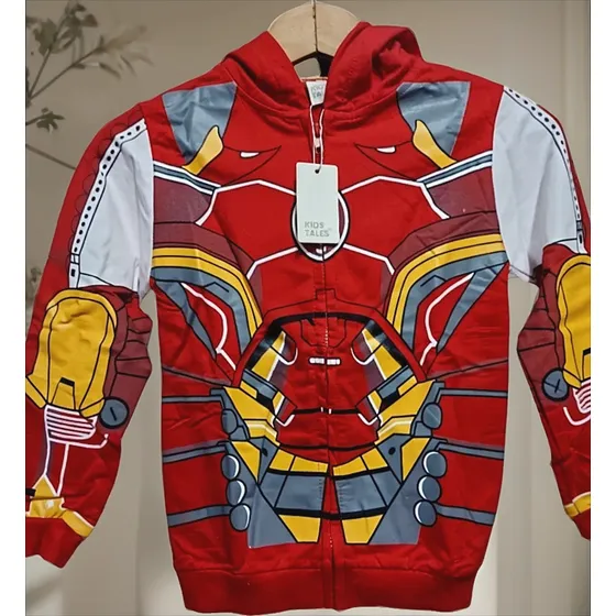 Campera Infantil Con Capucha Y Cierre 