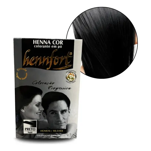 01un Henna/rena Para Cabelo Em Pó 65g - Opções Diversas Tom