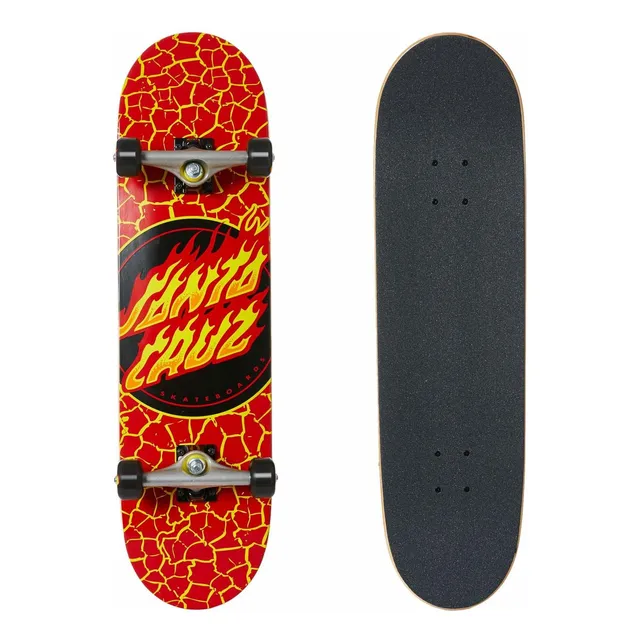 Santa Cruz Skateboards Full Flame Dot Rojo 8.25 X 31.5 