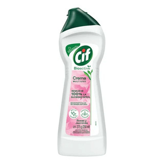 Limpiador Crema Cif Multiuso Fragancia Rosa Y Jazmin 375g Limpiador Crema Cif Multiuso Fragancia Rosa Y Jazmin 375g