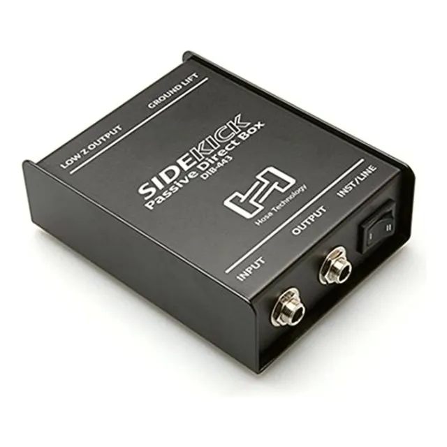 Hosa Dib-443 Caja Di Pasiva Ts A Xlr3m Sidekick De 1/4 