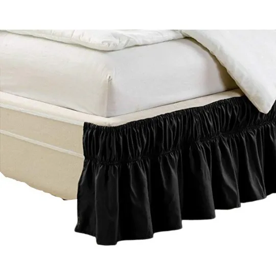 Rufle Para Camas Queen-king Luxury 1500 Hilos Gold Crown Bl