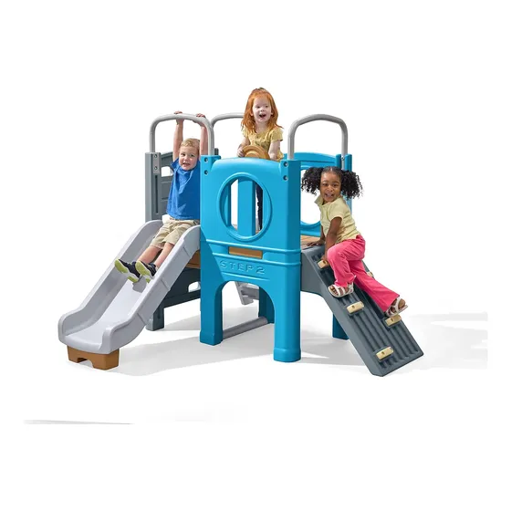 Step2 Scout & Slide Climber, Juego Para Niños Al Aire Libre,