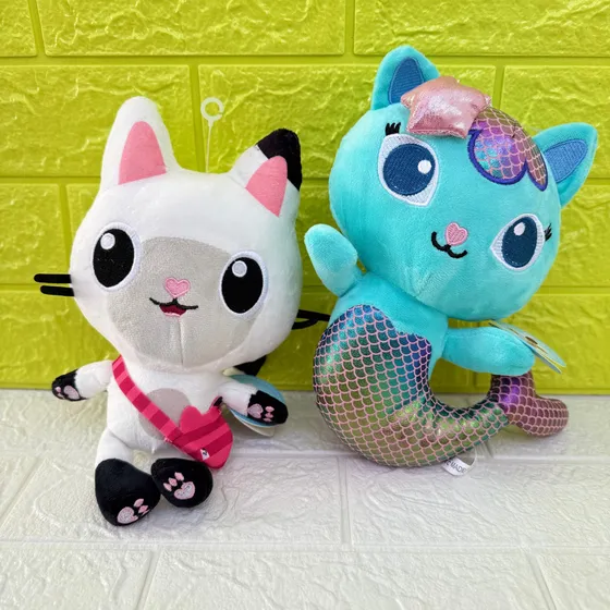 Peluches La Casa De Gabby Sirena Y Gato Pandy Caracas Envios