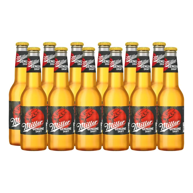 Cerveza Miller Genuine 24 Pack Botella 355 Ml