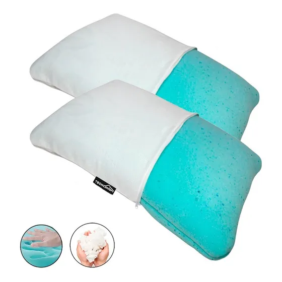 Almohada En Espuma Memory Foam Grande (queen) X 2 Unidades