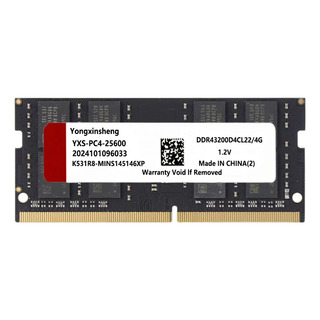 Memoria Ram Ddr4 Laptop Color Verde Yxs 1x4gb 3200mhz Sodimm Memoria Ram Ddr4 Laptop Color Verde Yxs 1x4gb 3200mhz Sodimm