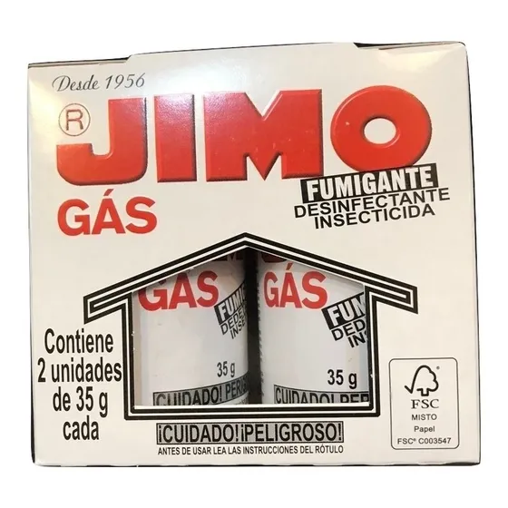 Jimo Insecticida Bomba De Humo Efecto Residual 6 Meses