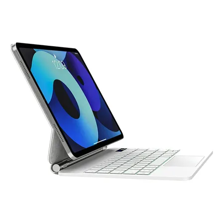 Teclado+trackpad Para iPad De 10a Geração 2022 Cor Branco