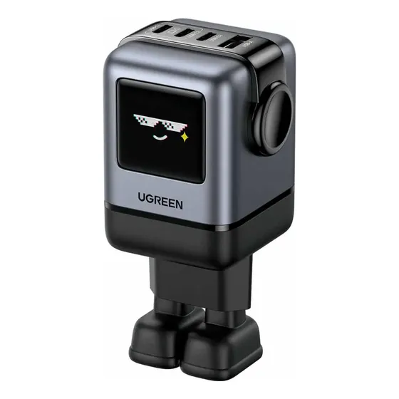 Cargador Ugreen Robot 100 Watts Tipo C Negro X688 45514b | Cuotas sin interés