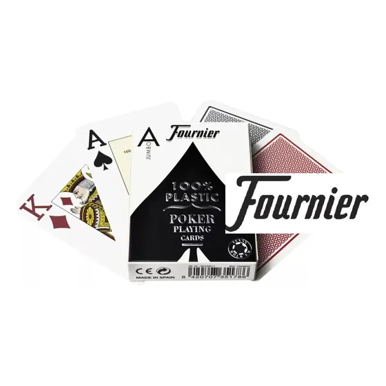 Cartas Poker Baraja Plastica Baraja  Fournier Naipe Texas