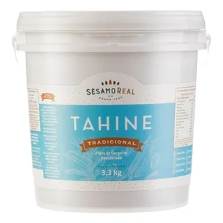 Balde Pasta De Gergelim Tahine 3,3kg - Sésamo Real Balde Pasta De Gergelim Tahine 3,3kg - Sésamo Real