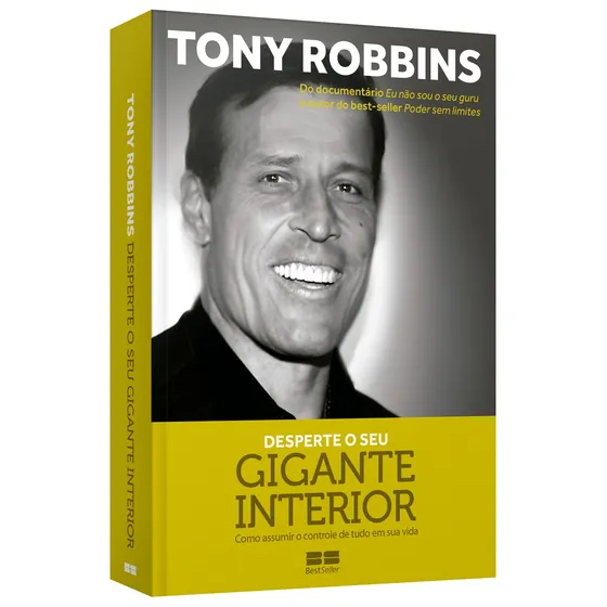 Desperte o seu gigante interior, de Tony Robbins. Editora BestSeller, capa mole, edição 2017 em português, 2019