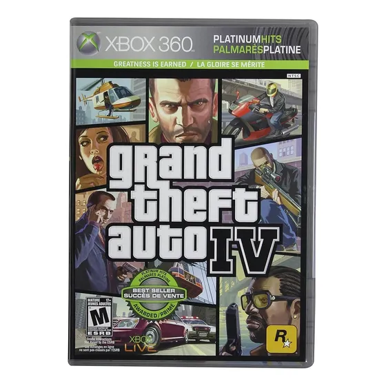 Gta 4 Iv Xbox 360 Xbox 360 (leia O Anúncio)