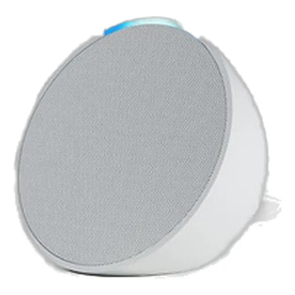 Altavoz Inteligente Compacto Con Alexa En Blanco Glaciar