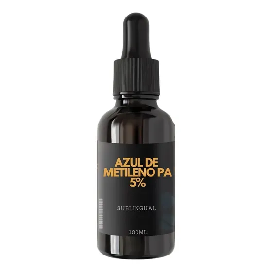 Azul De Metileno Sublingual Al 5% 100ml Puro Grado P.a. Sin Sabor