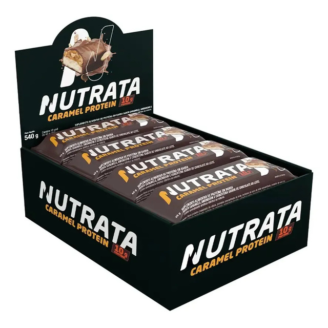 Nutrata Caramel Protein 12 barras