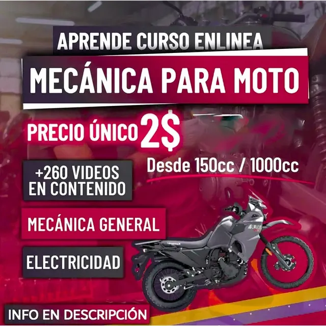 Curso De Reparación De Motos