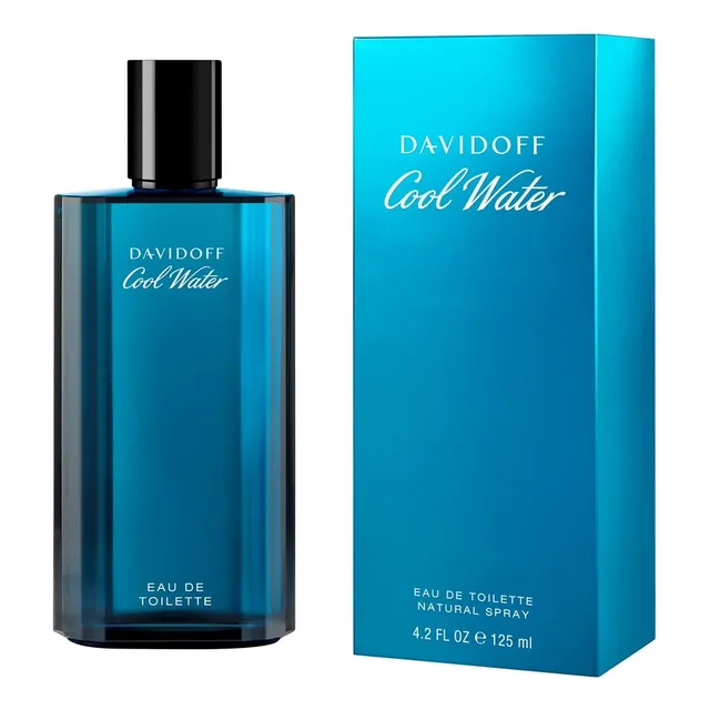 Perfume Davidoff Cool Water 125 Ml. 100% Original - Sellado