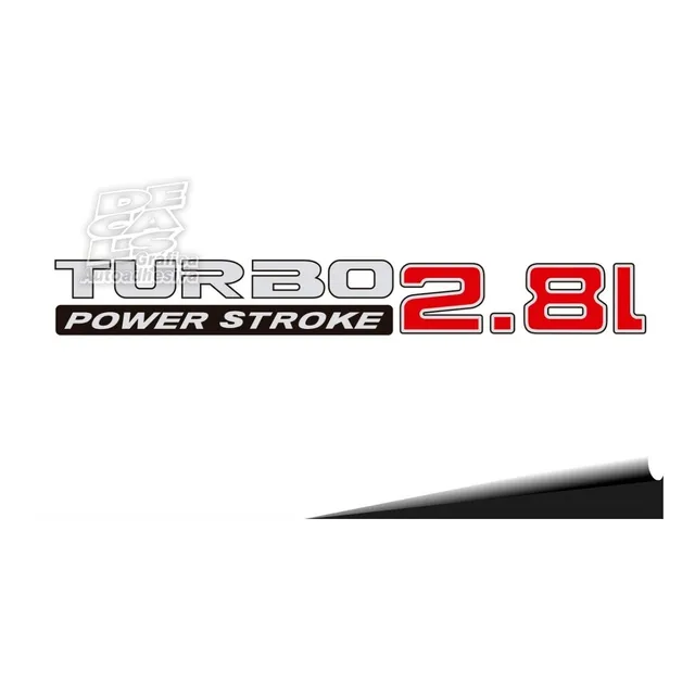 Calcomania Ford Ranger Turbo Power Stroke 2.8l