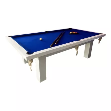 Mesa De Pool Profesional 2,40x1,40mt Melamina+kit Accesorios