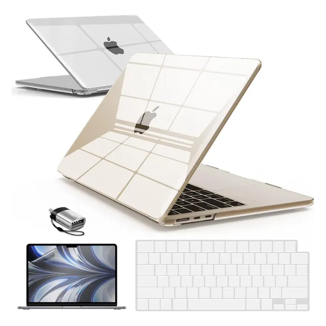 Funda Dura Para Macbook Air De 13 Pulgadas 2024 2023 2022 M3