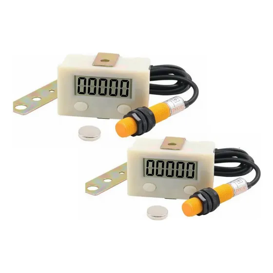 Contador Digital Lcd De 2 (págs.) Que Cuenta De 0 A 99999 Pe
