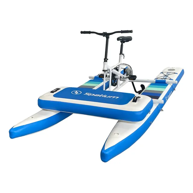 Spatium Sup Bicicleta Acuatica Para Lago Bote Pedal Inflable
