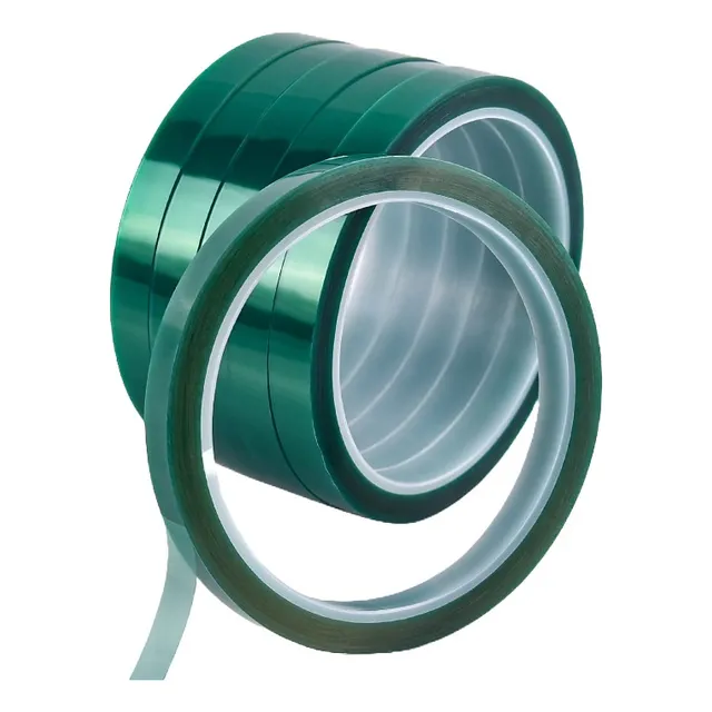 Cinta Térmica 10mm Alta Temperatura Sublimar Sublimación 33m Color Verde