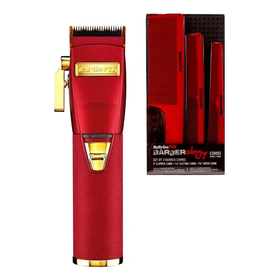 Recortadora Babyliss Pro4barber Edición Especial Fx870 Red