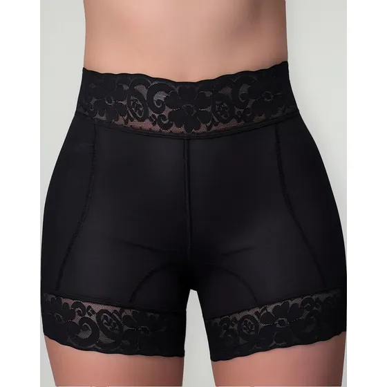 Panty Short Faja Levanta Cola Refuerzo En Látex