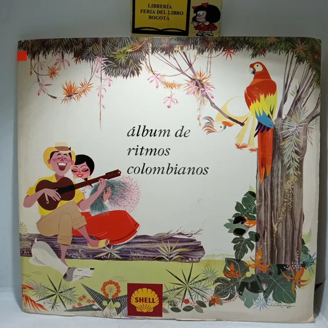 Lp - Acetato - Ritmos Colombianos - 1962 - Porros - Shell