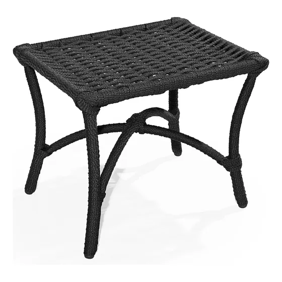 Mesa De Centro Brisa - Corda Náutica Decoração Sala/varanda
