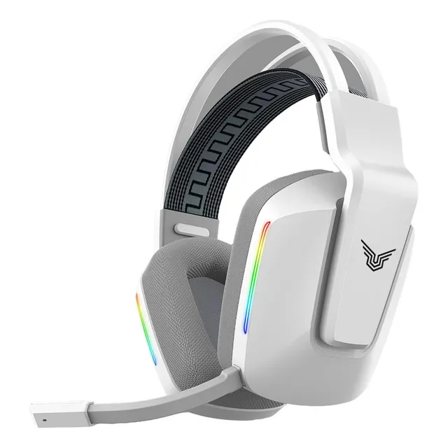 Audífonos Gamer Rgb Inalámbricos Gamecraft Krypton Ad2000 8h