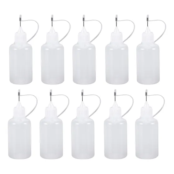 Dispensador De Botellas De Pegamento Con Punta De Aguja