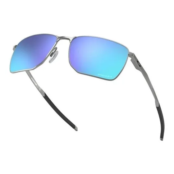 Oakley Oo 4142-0458 Ejector Chrome Prizm Sapphire Nuevo Sapphire Satin Chrome Satin Chrome