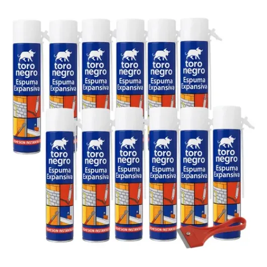 Espuma Expansiva Poliuretano Sellador 750ml Caja 24 Unidades