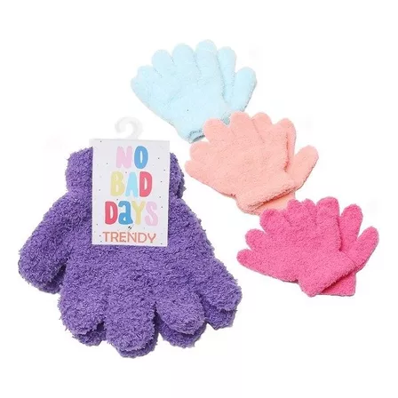 Guantes Mágicos Lisos Tipo Chenille Trendy Para Chicos 