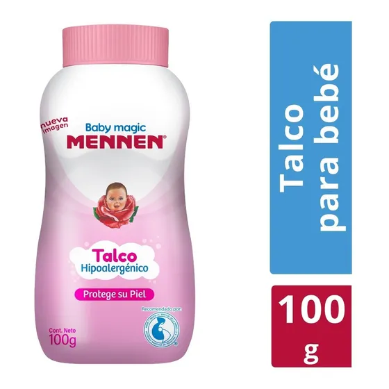 Mennen Baby Magic Talco  Rosa 100 G